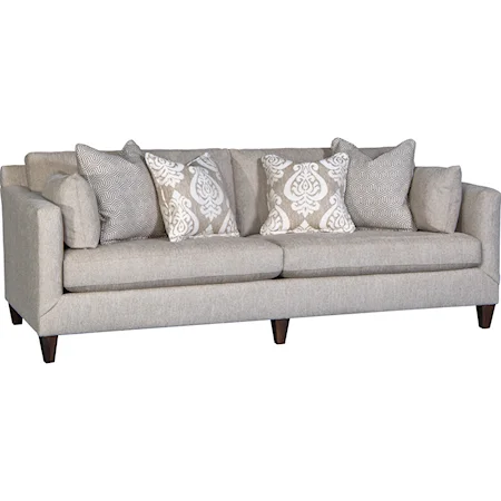 Transitional Sofa with Track Arms